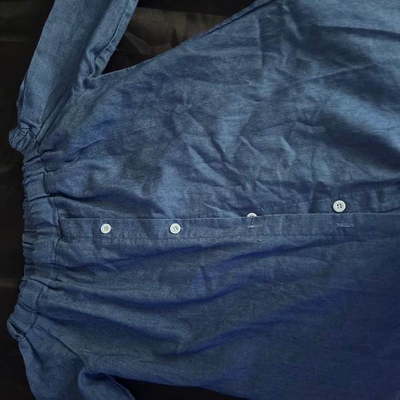 button up jean dress - Picture 1 of 2